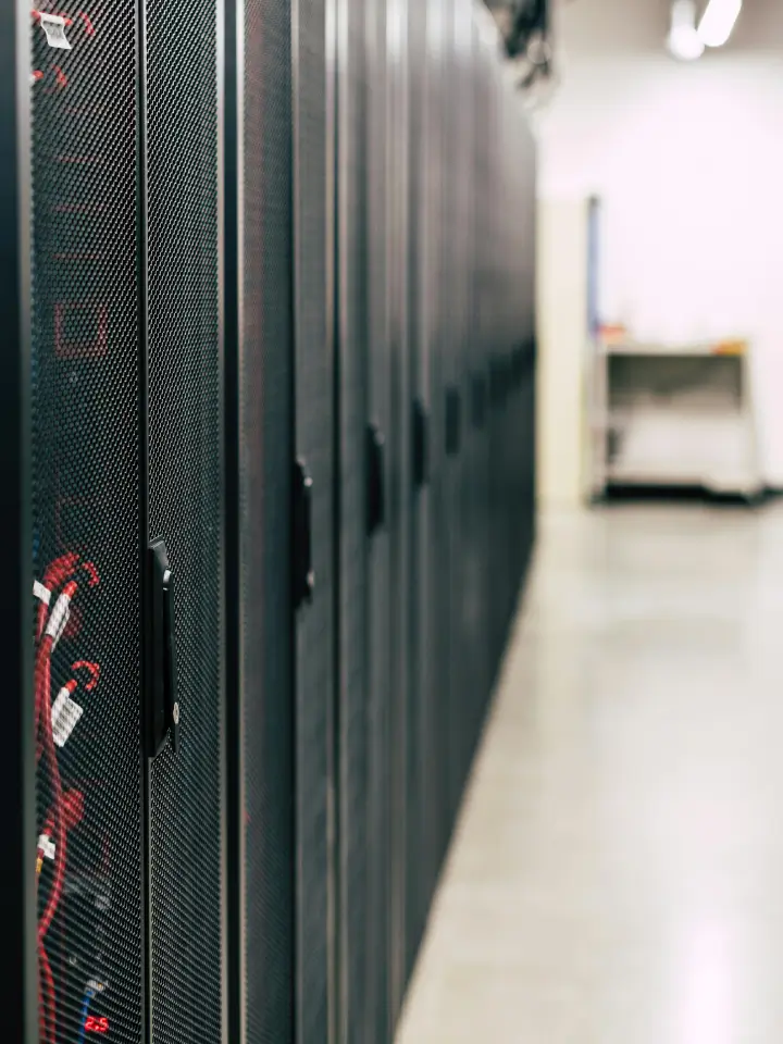 Managed services in a server room